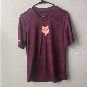 Fox Maroon T-Shirt
